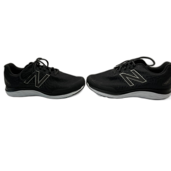 New Balance Men's Fresh Foam 680 V7 Running Shoe, Black/Star Glo, 12 Gently Used - Picture 2 of 3